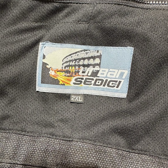 Sedici Urban Waterproof Motorcycle Jacket Black Mens XL Protective Riding Gear - Picture 4 of 5